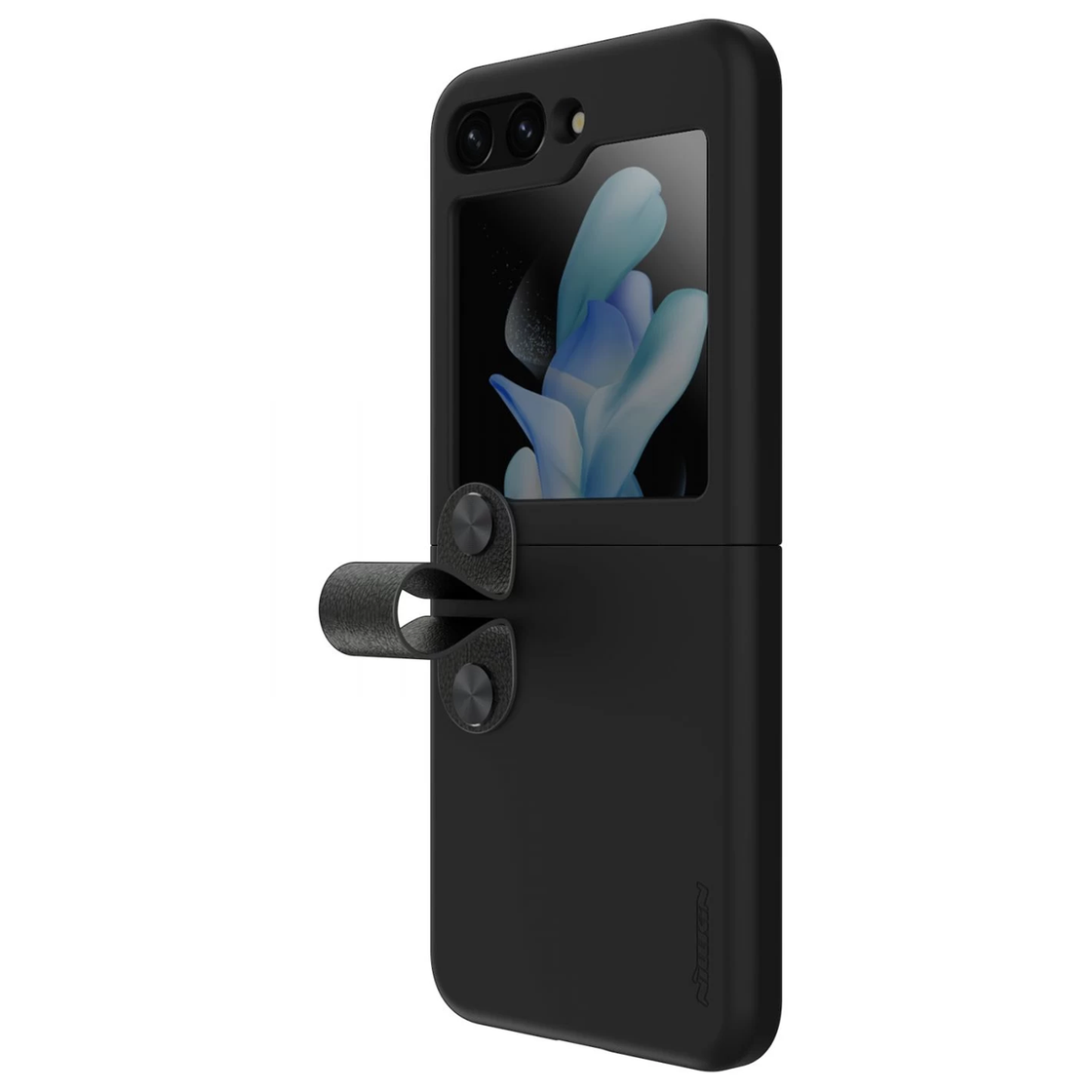 Nillkin - Galaxy Z Flip 5 - Carcasa Flex Flip - Classic Black