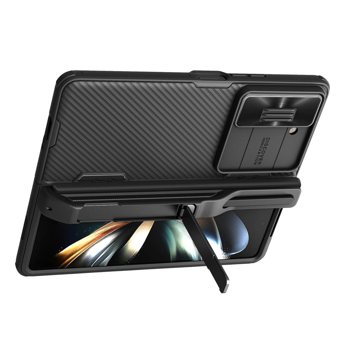 Nillkin - Galaxy Z Fold 5 - Carcasa CamShield Fold Case-Pen Holder Version - Black