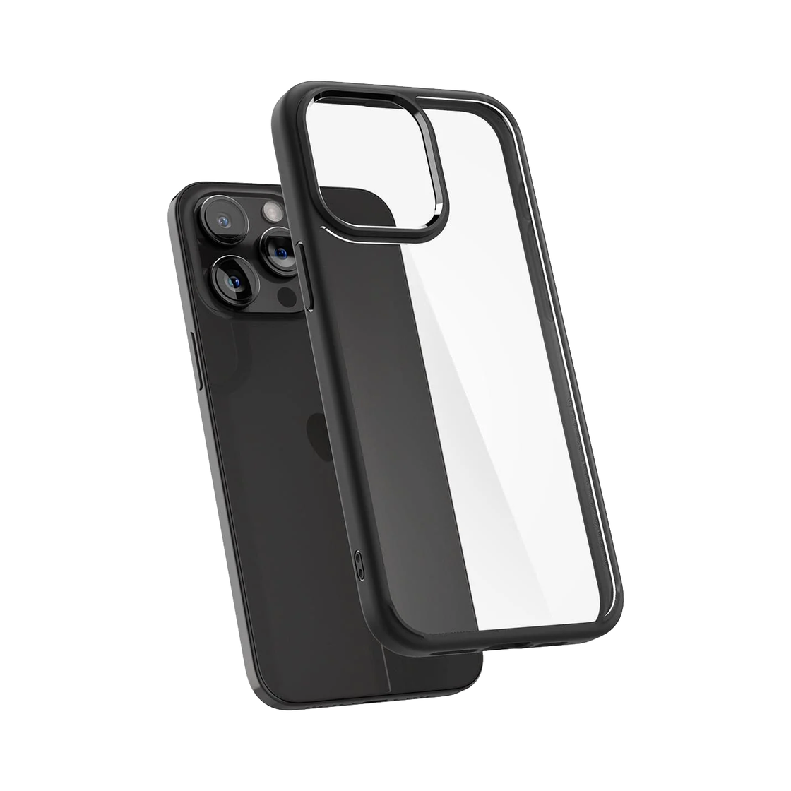 Spigen - iPhone 15 Pro Max - Carcasa Ultra Hybrid - Matte Black