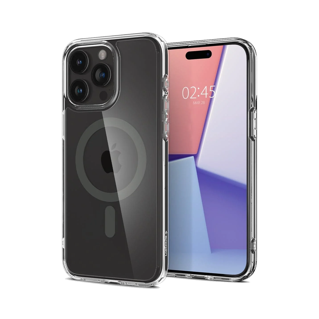 Spigen - iPhone 15 Pro Max - Carcasa Ultra Hybrid (MagFit) - Grafito