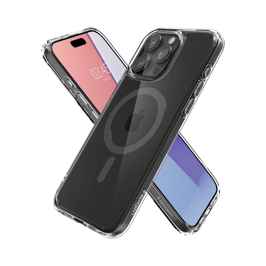 Spigen - iPhone 15 Pro Max - Carcasa Ultra Hybrid (MagFit) - Grafito