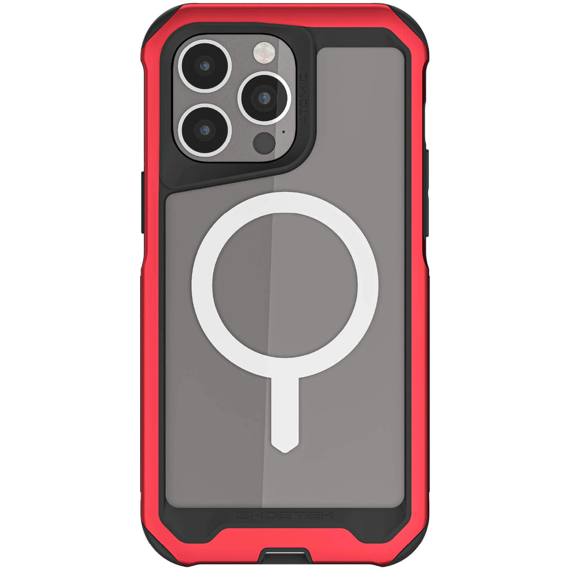 Ghostek - iPhone 15 Pro Max - Carcasa Atomic Slim (4th Gen) MagSafe - Red