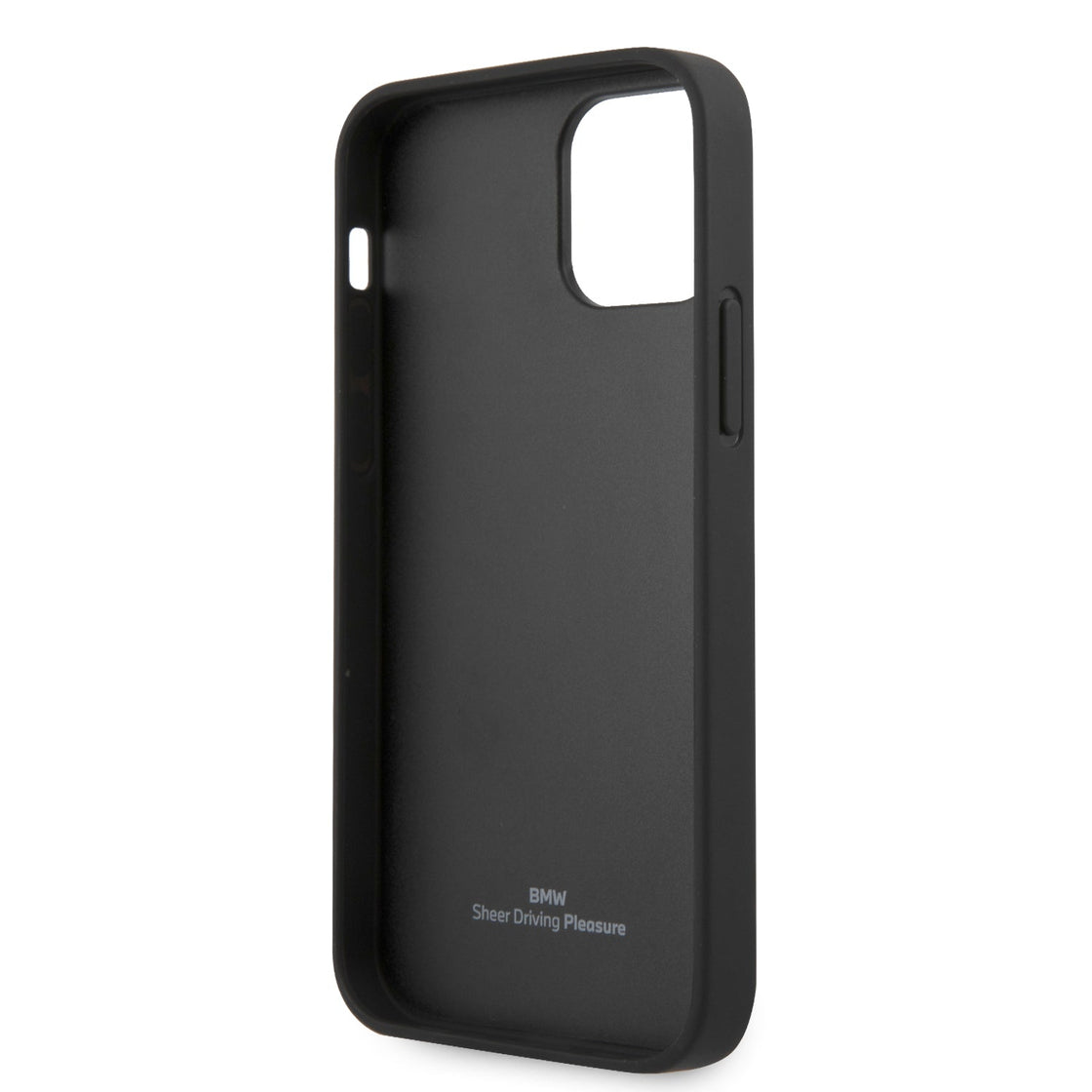 BMW - iPhone 13 Pro Max - Carcasa Leather Perforate - Black