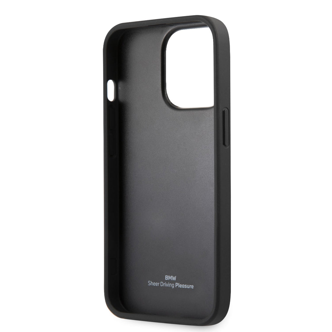 BMW - iPhone 13 Pro Max - Carcasa Leather Perforate Sides - Black