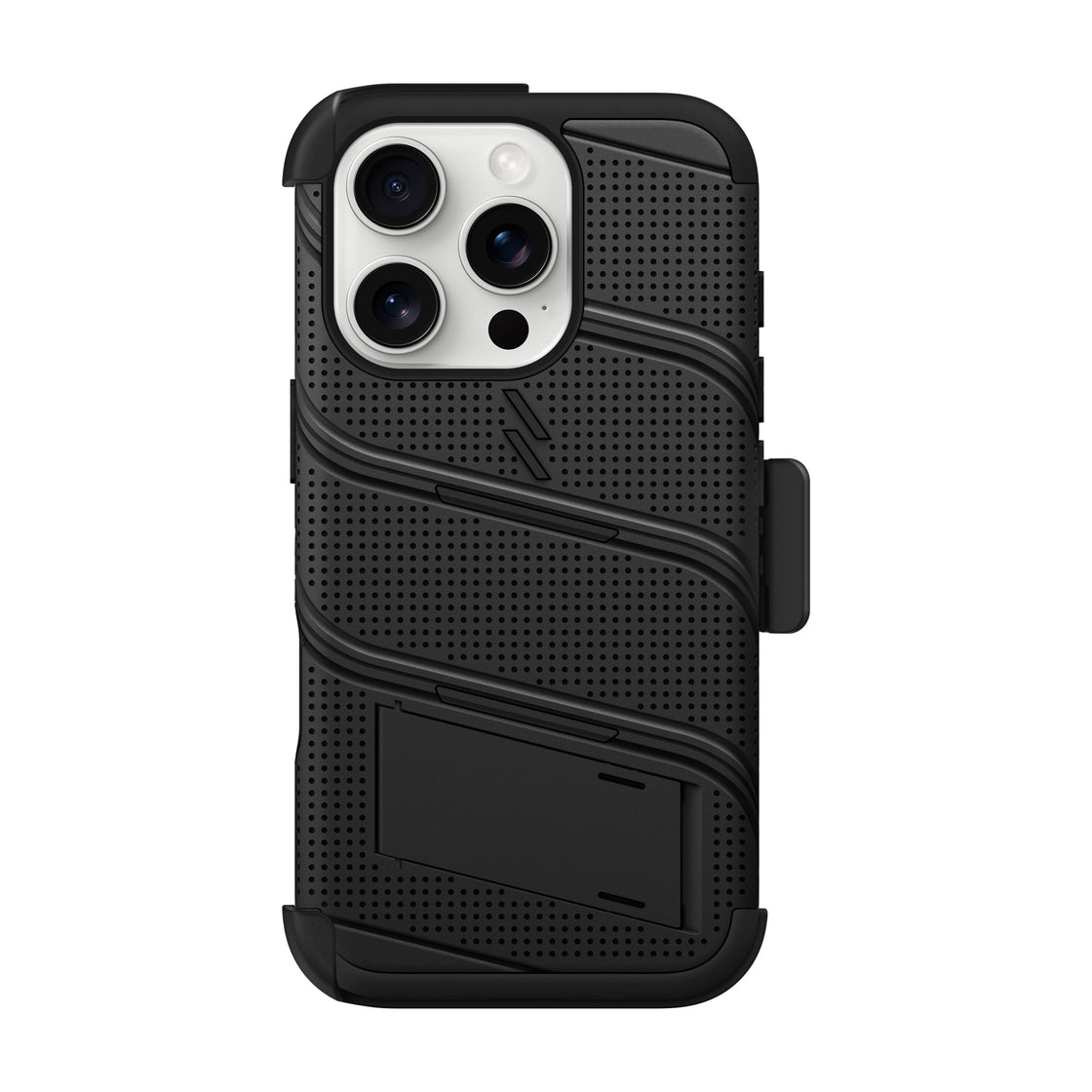 Zizo - iPhone 16 Pro - Carcasa BOLT - Black