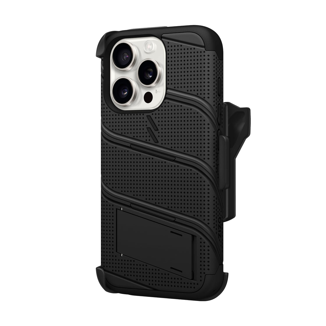 Zizo - iPhone 16 Pro - Carcasa BOLT - Black