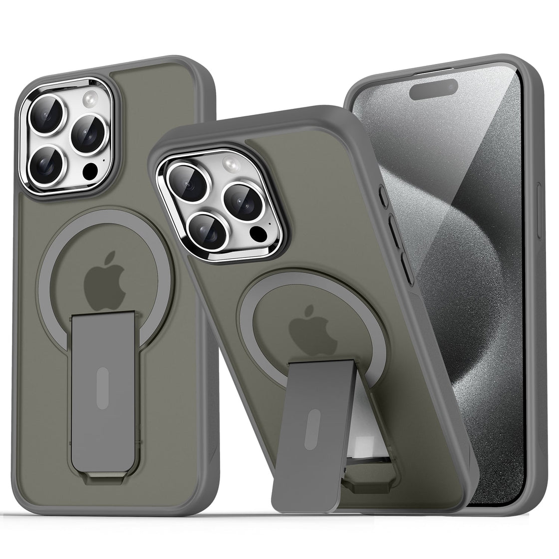 CLICK - iPhone 16 Pro Max - Carcasa Latch Series - Smoke Gray