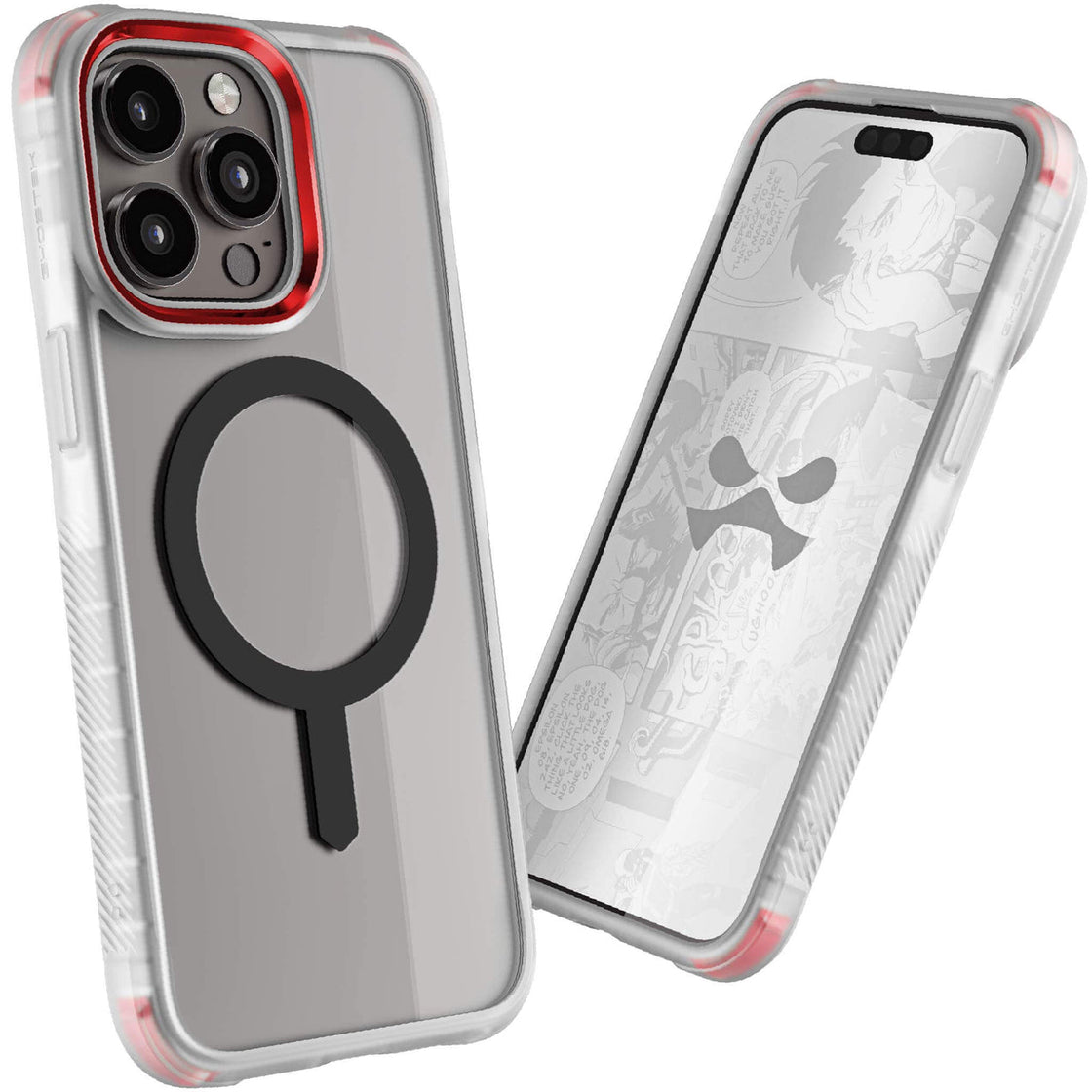 Ghostek - iPhone 15 Pro - Carcasa Covert (7th Gen) - Clear