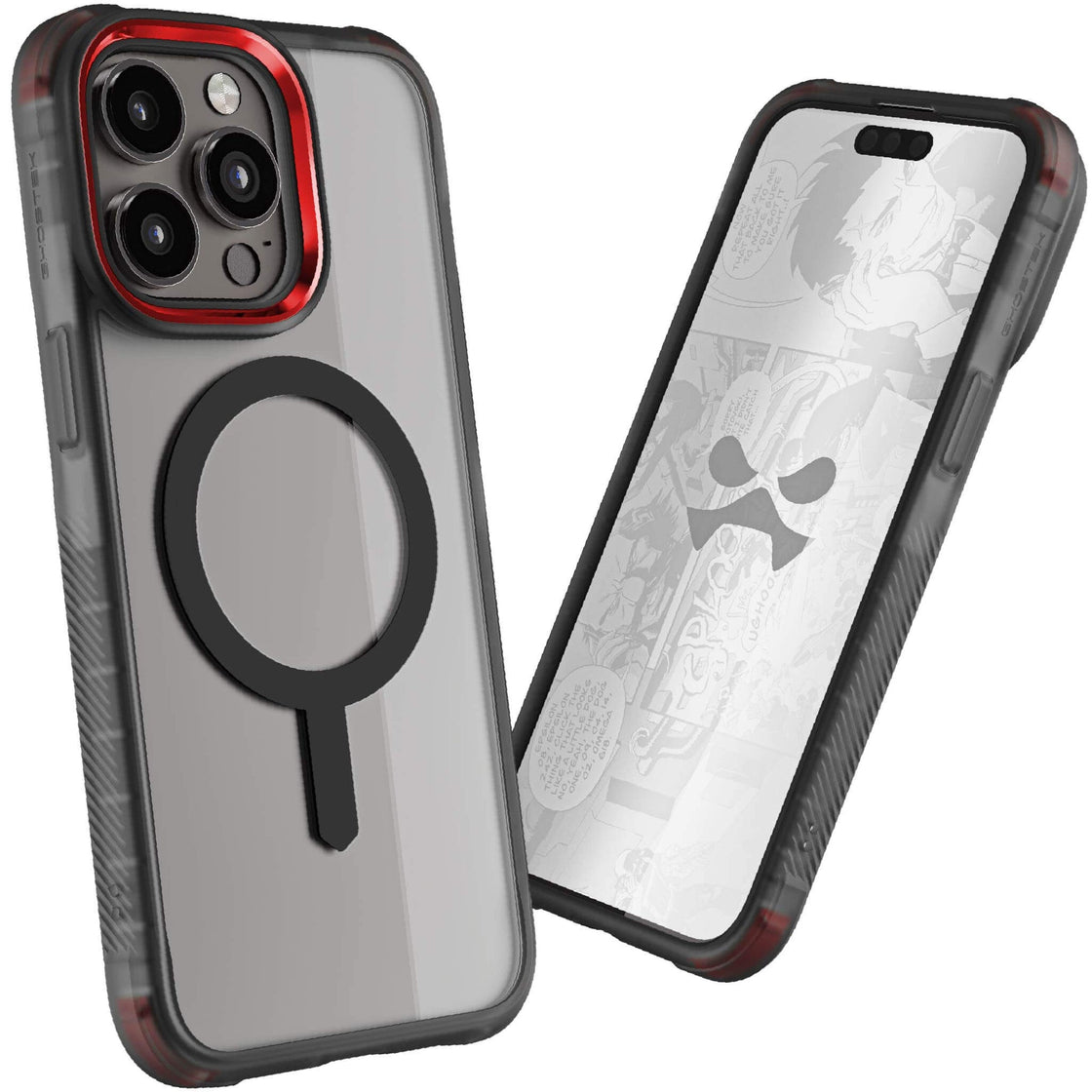 Ghostek - iPhone 15 Pro - Carcasa Covert (7th Gen) - Smoke