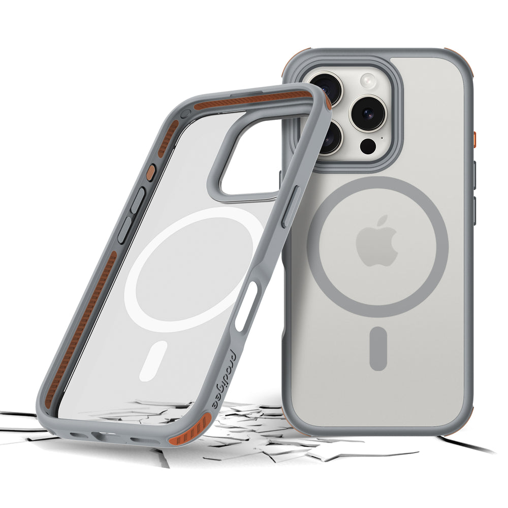 Prodigee - iPhone 16 Pro - Carcasa Formula - Grey