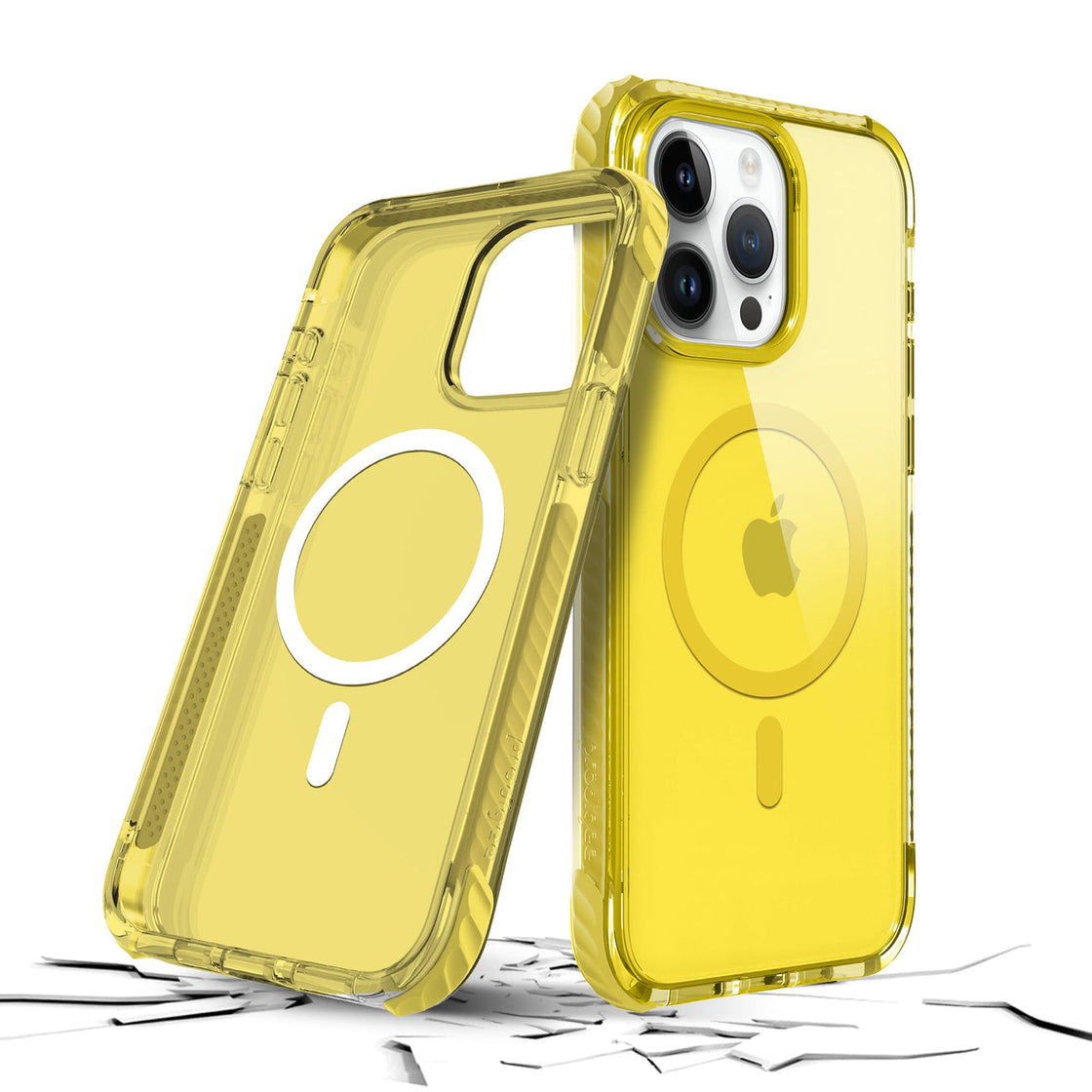 Prodigee - iPhone 15 Pro Max Carcasa  Safetee Neo - Lemon + Mag