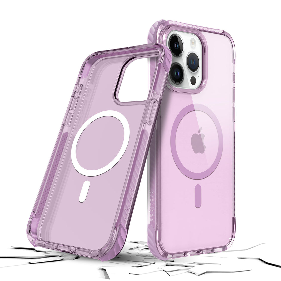 Prodigee - iPhone 15 Pro Carcasa  Safetee Neo - Lilac + Mag