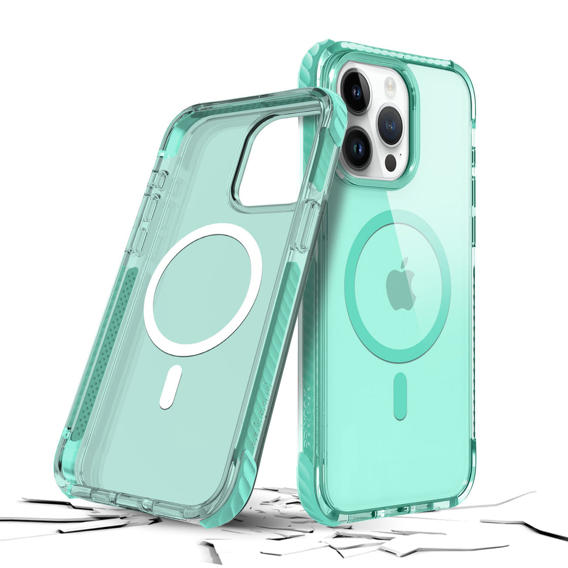 Prodigee - iPhone 15 Pro Max Carcasa  Safetee Neo - Mint + Mag