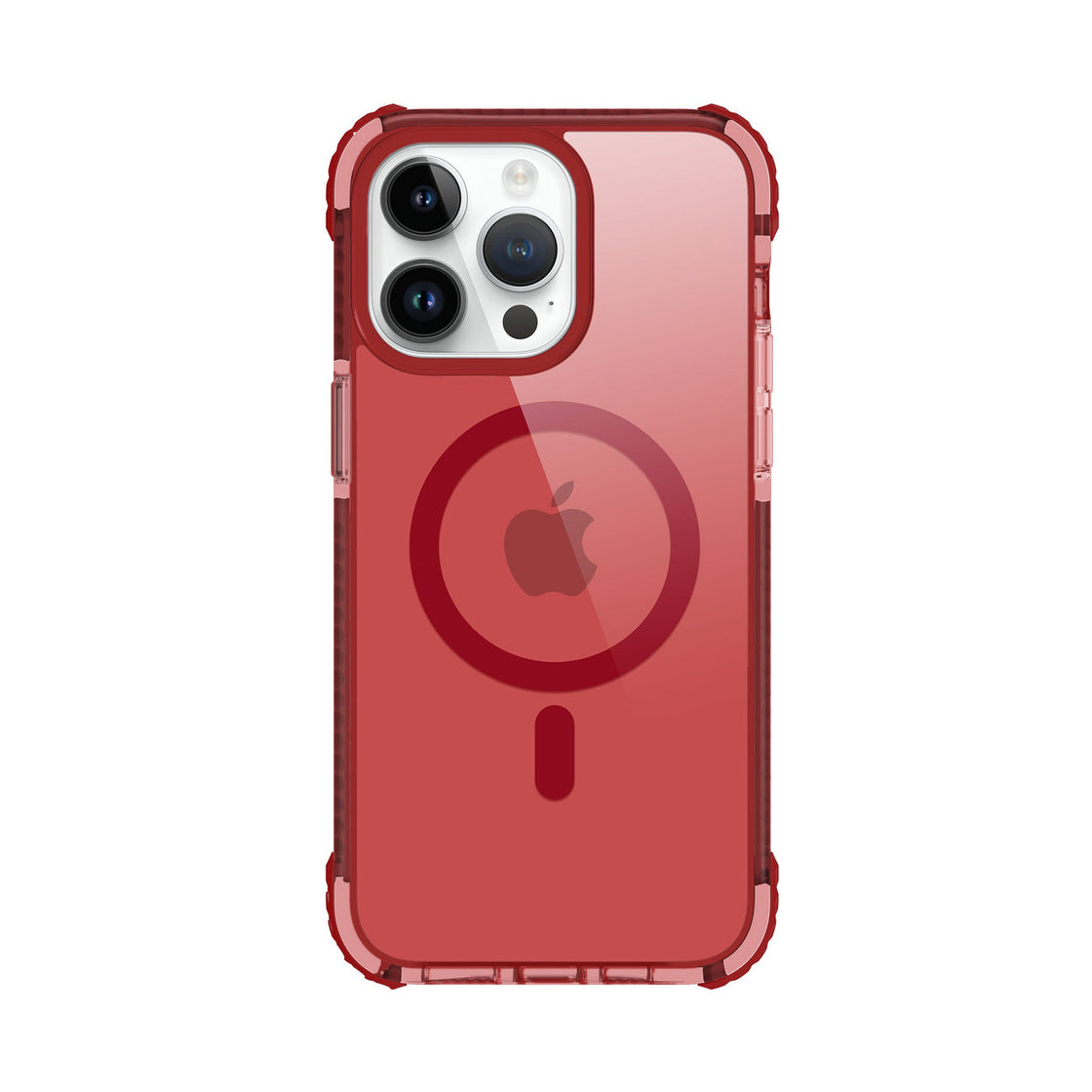 Prodigee - iPhone 15 Pro Max Carcasa  Safetee Neo - Ruby + Mag