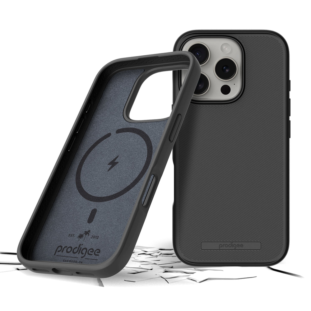 Prodigee - iPhone 16 Pro - Carcasa Solid - Black