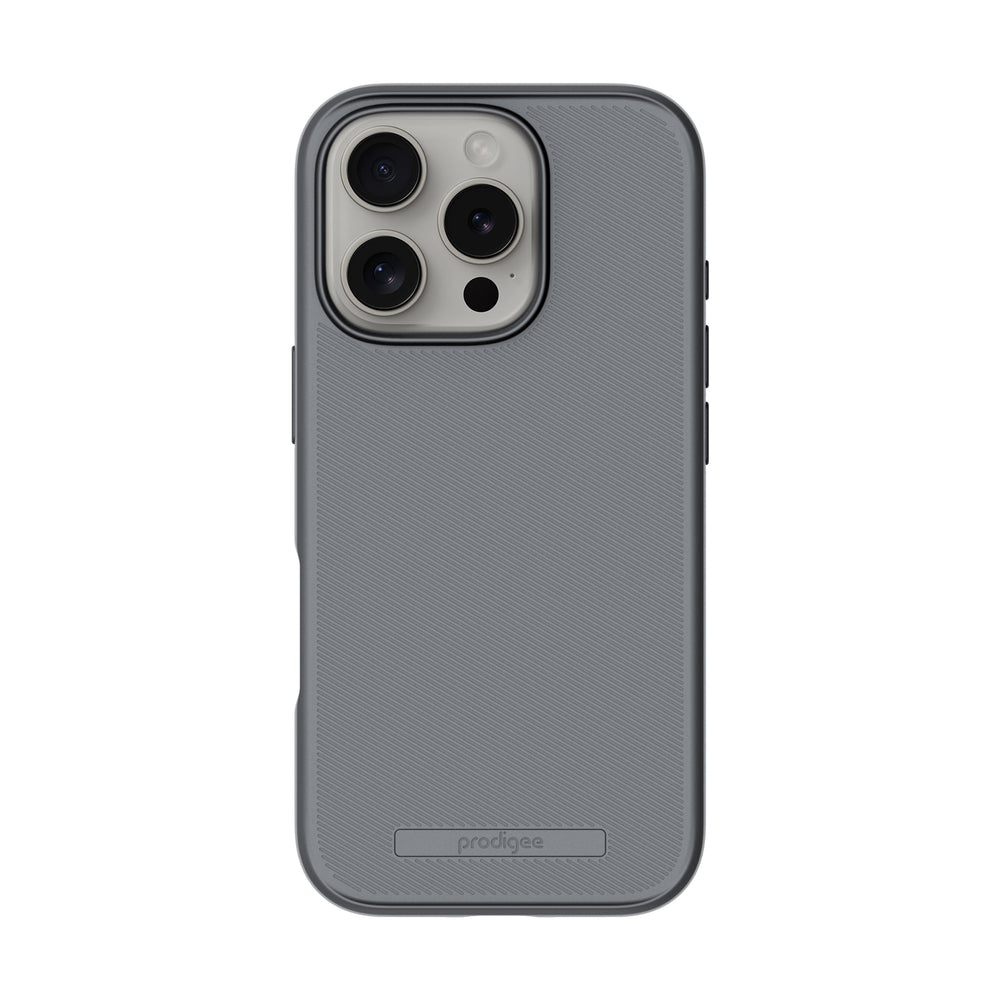 Prodigee - iPhone 16 Pro Max - Carcasa Solid - Pewter