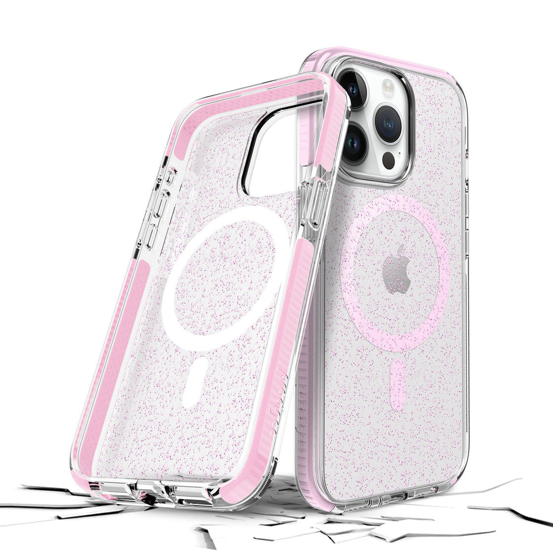 Prodigee - iPhone 15 Pro Max Carcasa  Superstar - Rose + Mag