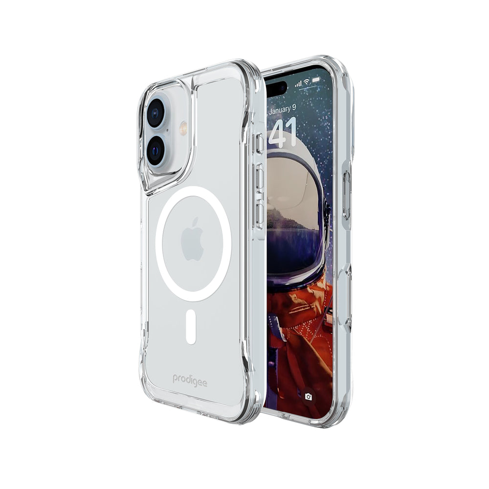 Prodigee - iPhone 16 - Carcasa Super Hero - Clear