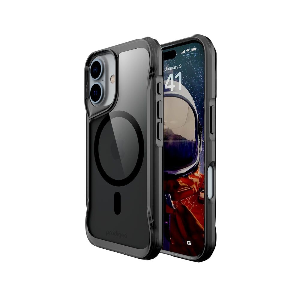 Prodigee - iPhone 16 - Carcasa Super Hero - Smoke