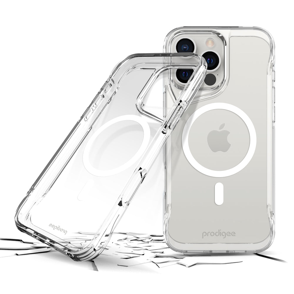 Prodigee - iPhone 16 Pro Max - Carcasa Super Hero - Clear