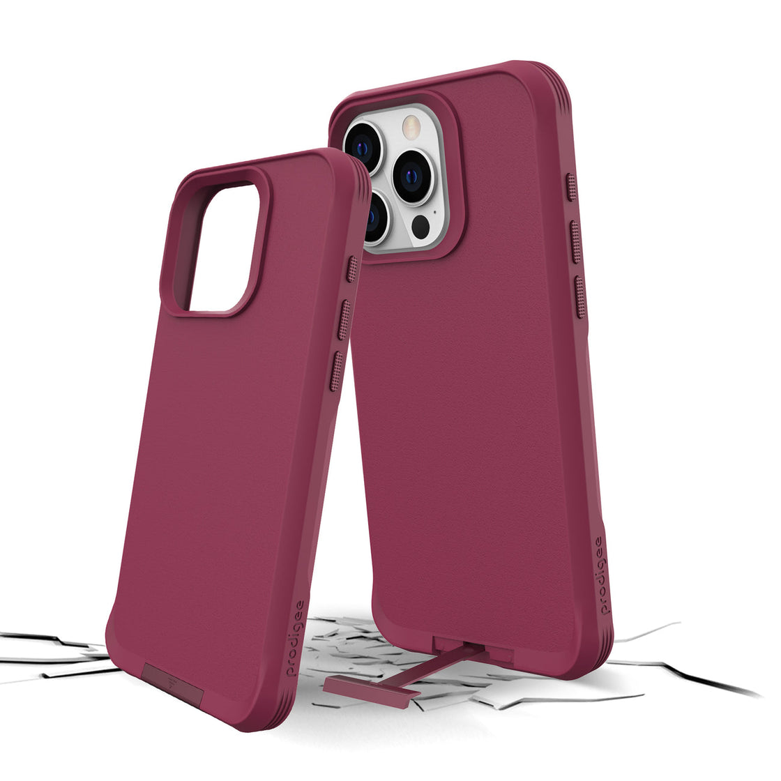 Prodigee - iPhone 15 Pro - Carcasa Balance - Burgundy