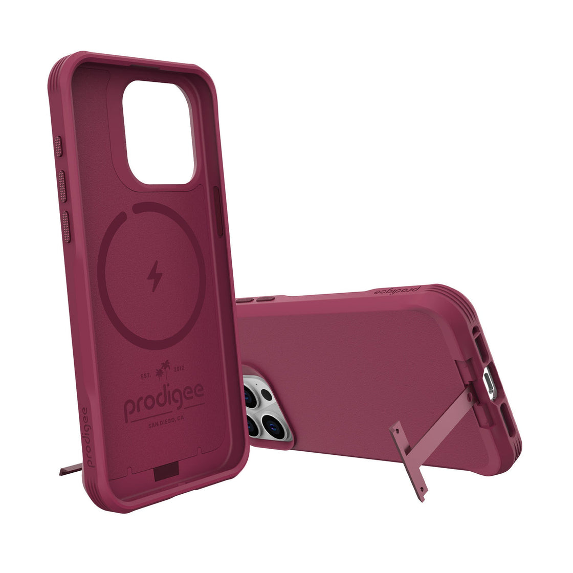 Prodigee - iPhone 15 Pro Max - Carcasa Balance - Burgundy