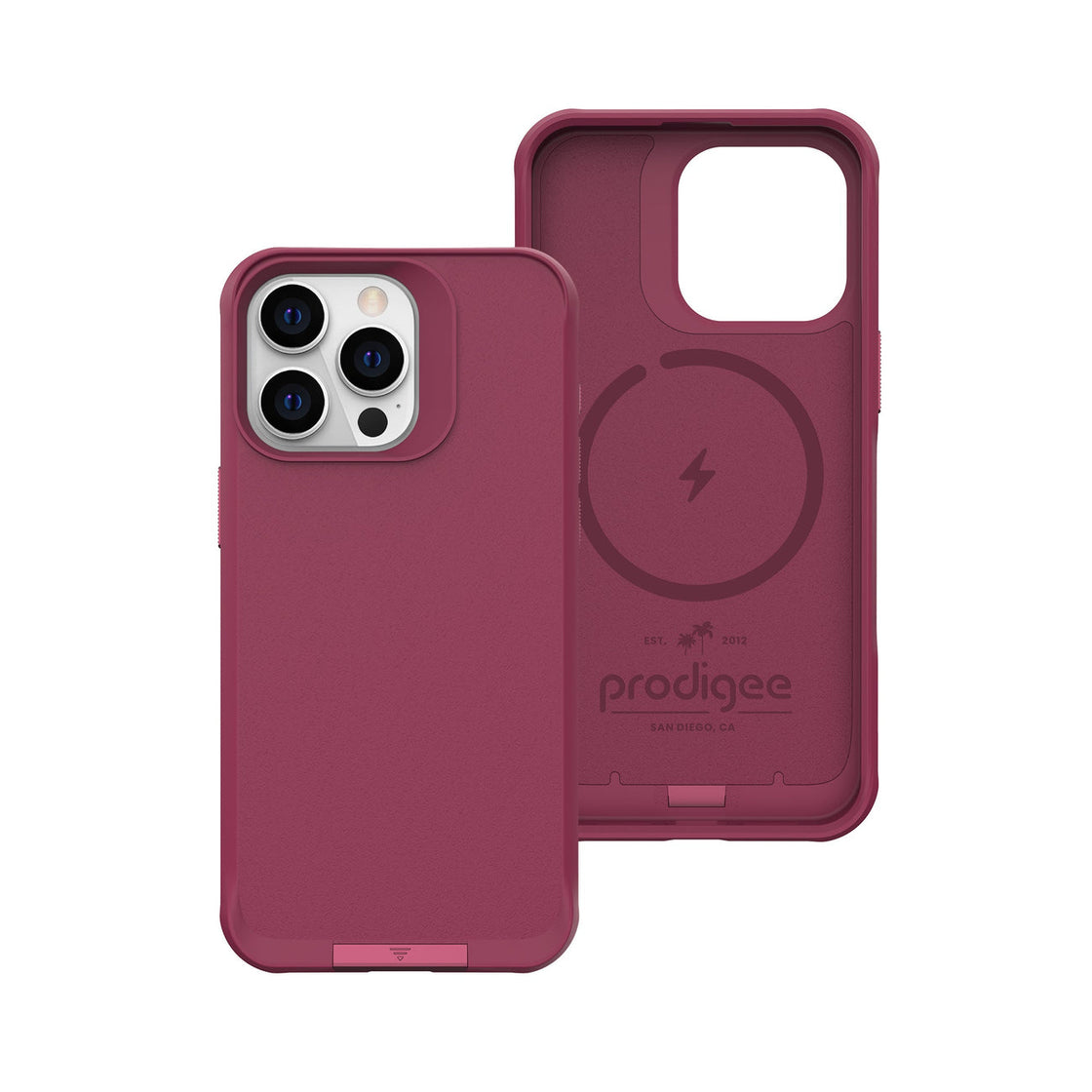 Prodigee - iPhone 15 Pro Max - Carcasa Balance - Burgundy