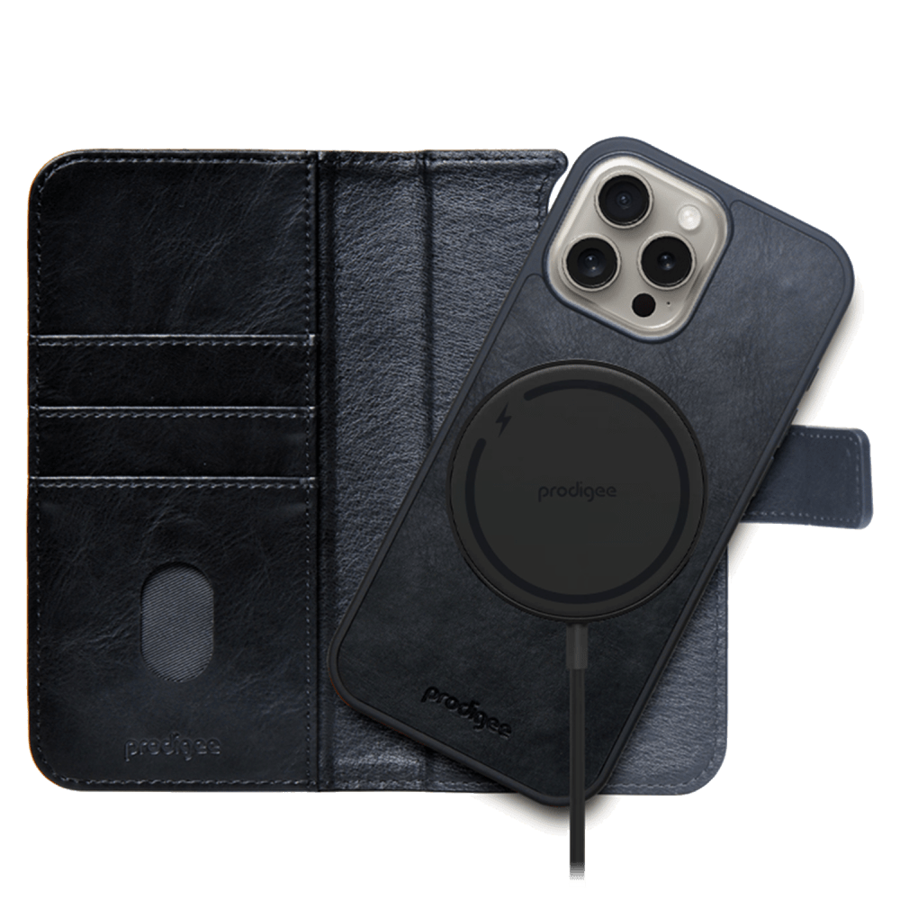 Prodigee - iPhone 16 Pro - Carcasa Folio Mag Wallet