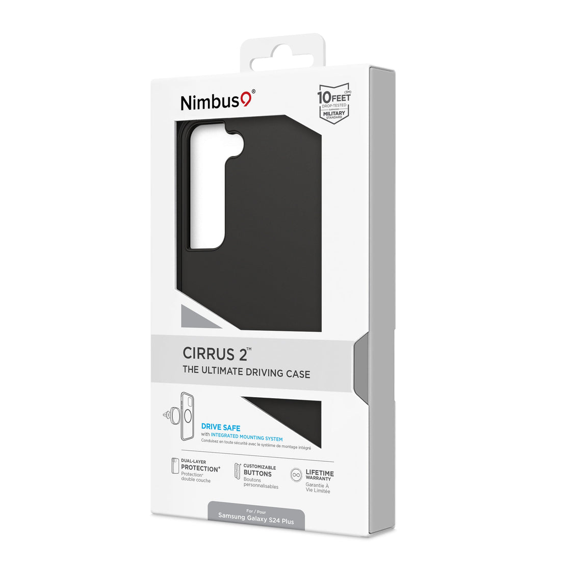 Nimbus9 - Cirrus 2 Galaxy S24 Plus Carcasa - Black