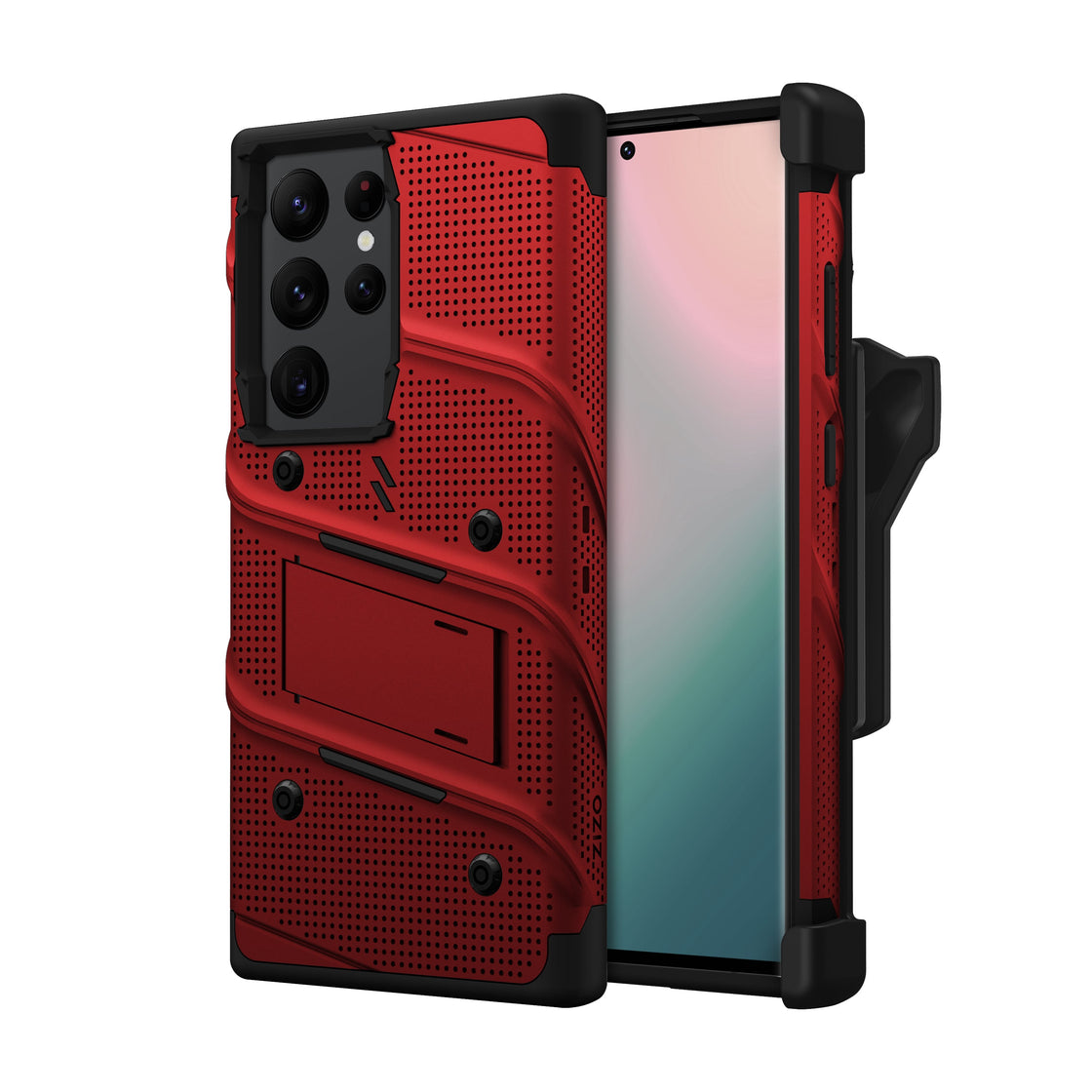 ZIZO - Galaxy S24 Ultra - Carcasa BOLT Bundle - Red