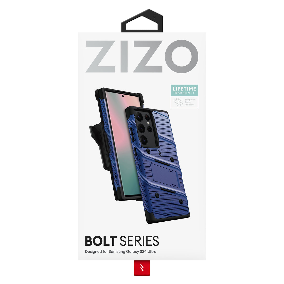 ZIZO - Galaxy S24 Ultra - Carcasa BOLT Bundle - Blue