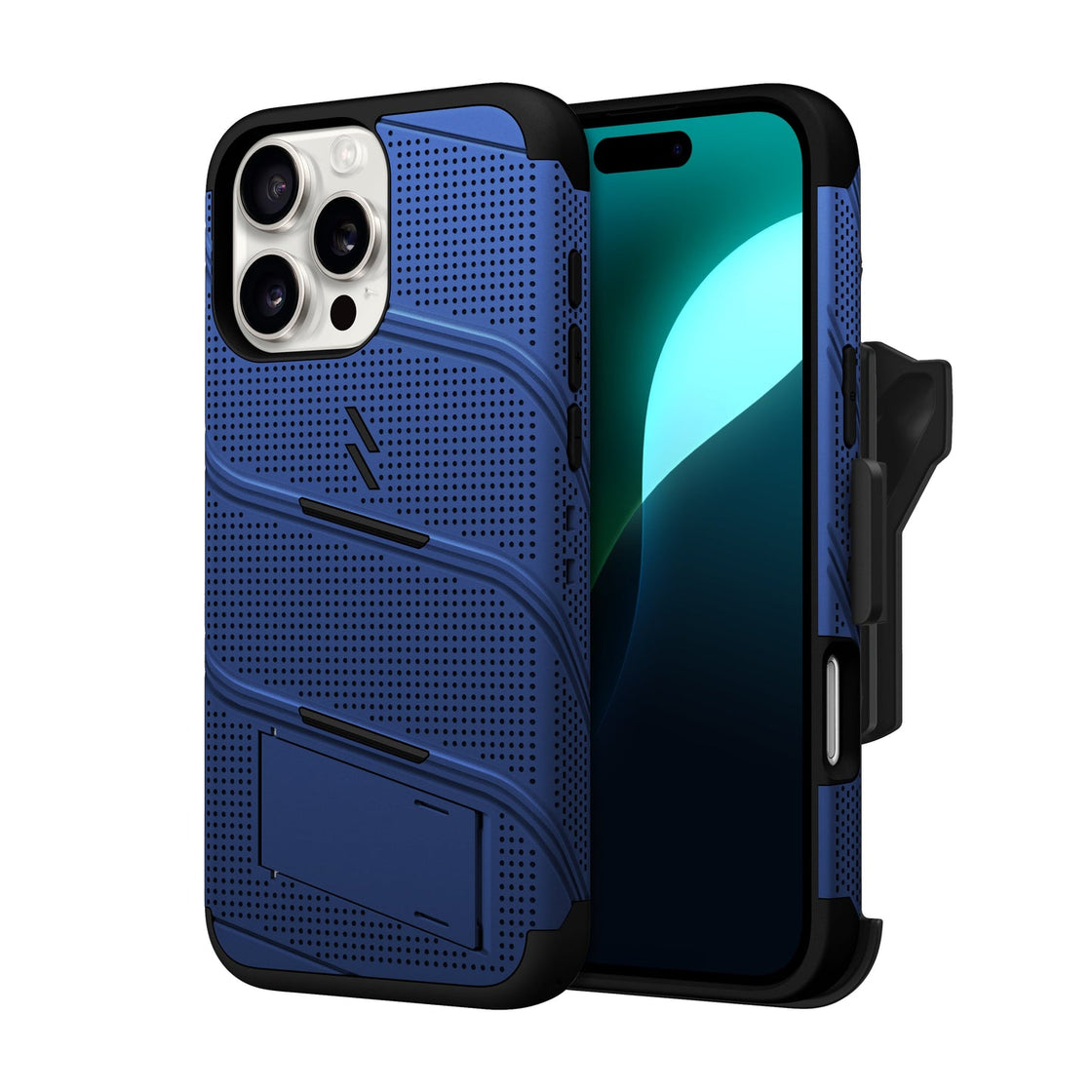 Zizo - iPhone 16 Pro - Carcasa BOLT - Blue