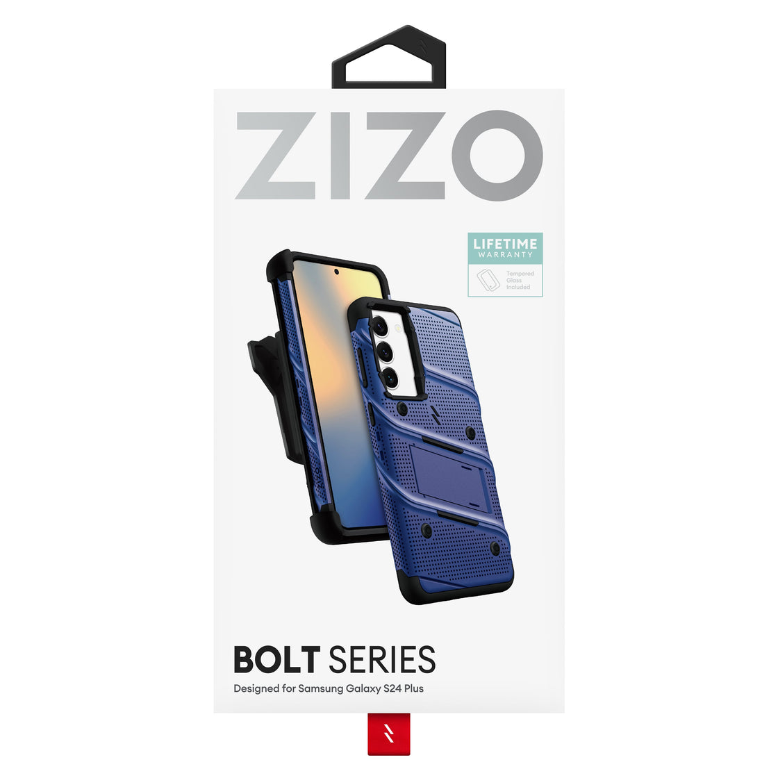 ZIZO - Galaxy S24 Plus - Carcasa BOLT Bundle - Blue