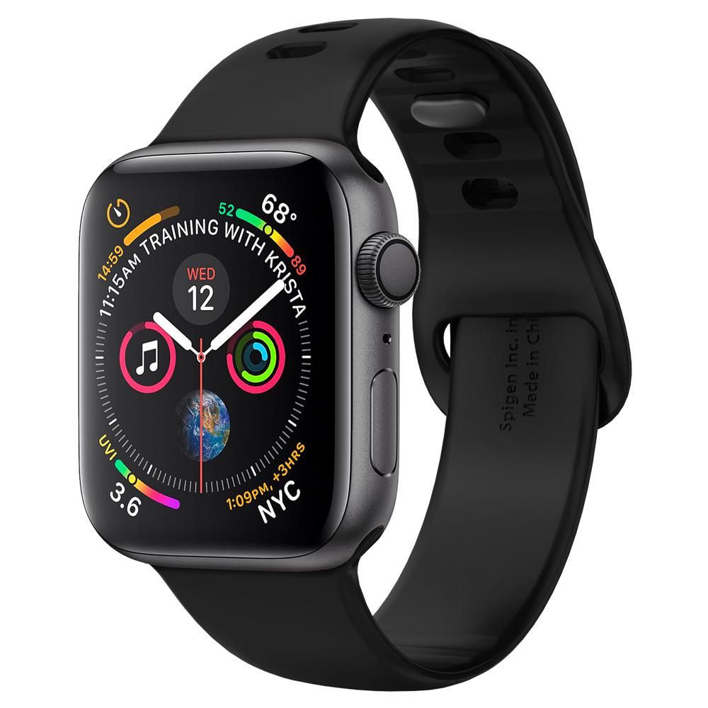 Spigen - Apple Watch 41/40/38 - Correa Silicone Fit - Black