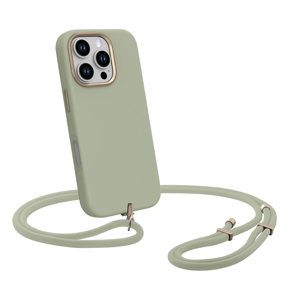 Prodigee - iPhone 16 Pro Max - Carcasa Valley - Sage & Strap