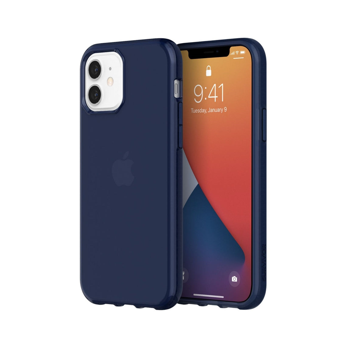 Griffin - iPhone 12/12 Pro - Carcasa Survivor Clear - Navy Blue