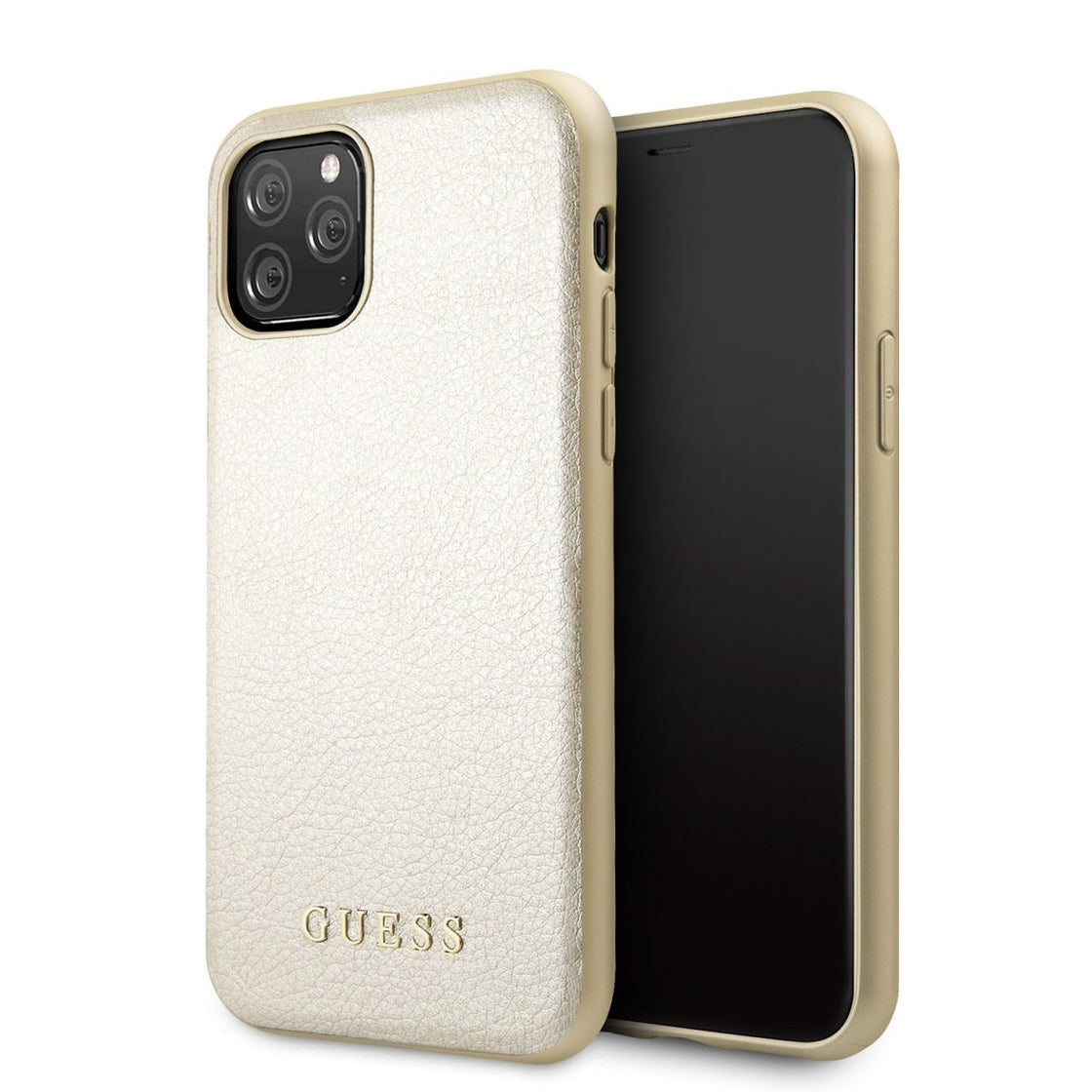 Guess - iPhone 11 Pro - Carcasa Iridescent Collection - Gold