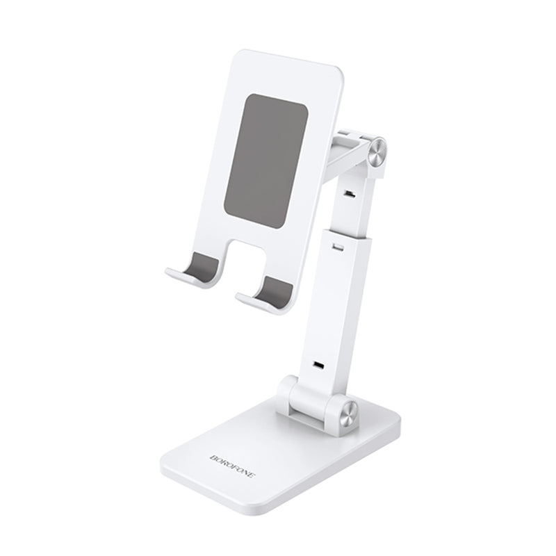 Borofone - BH57 Exclusive double folding desktop stand - Blanco