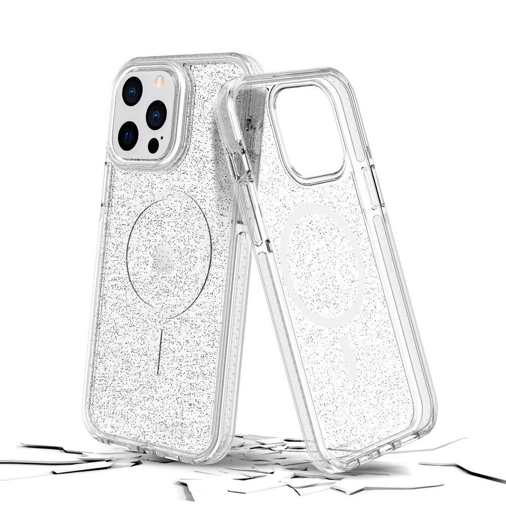 Prodigee - iPhone 14/13 - Carcasa Superstar - Clear + Mag