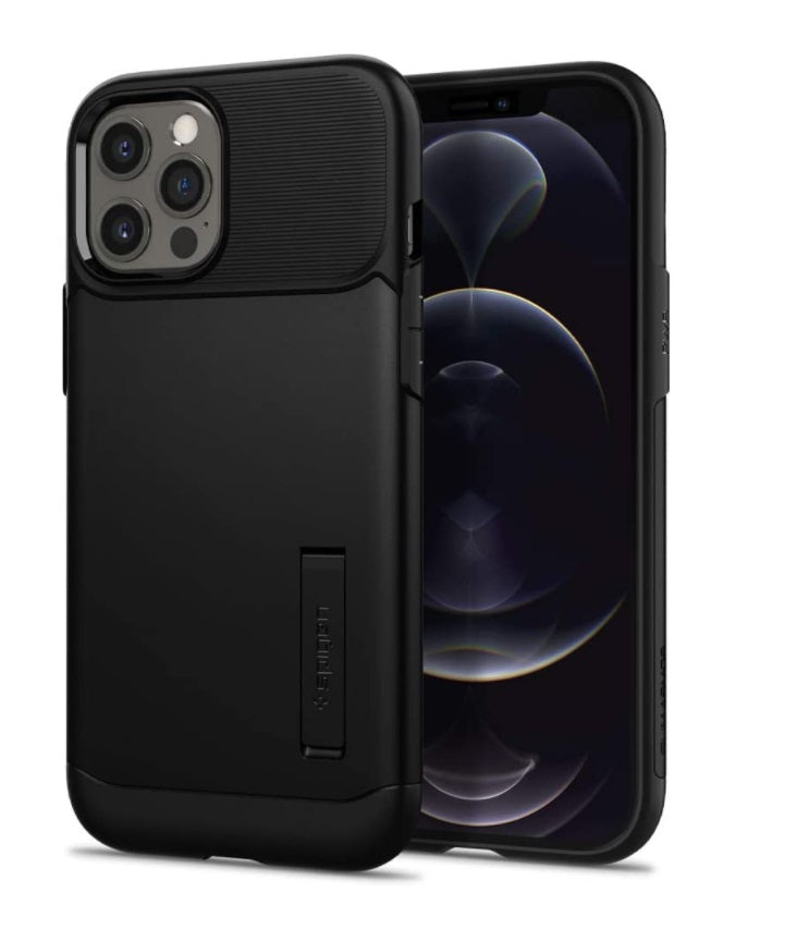 Spigen - iPhone 11 Pro - Carcasa Slim Armor - Negro