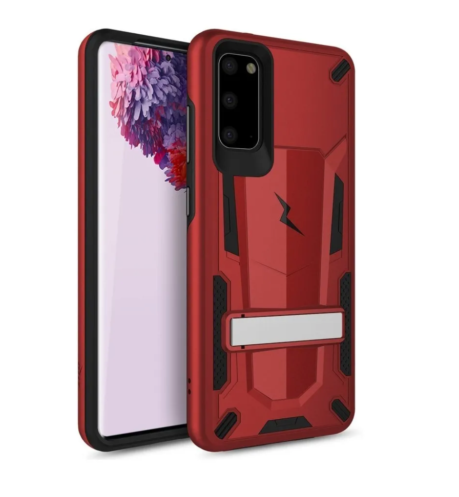 Zizo - Galaxy S20 - Carcasa Transform - Red/Black