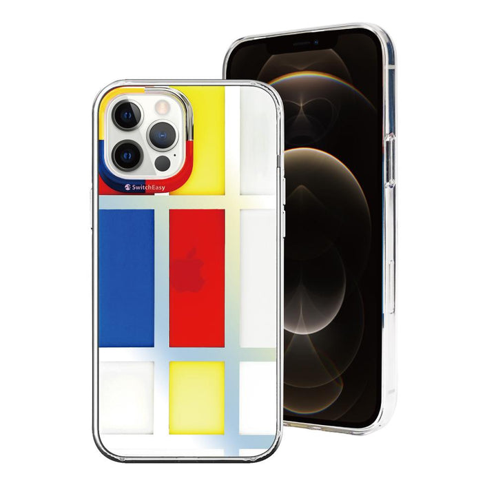 Switcheasy - iPhone 12 Pro Max - Carcasa Artist - Mondrian