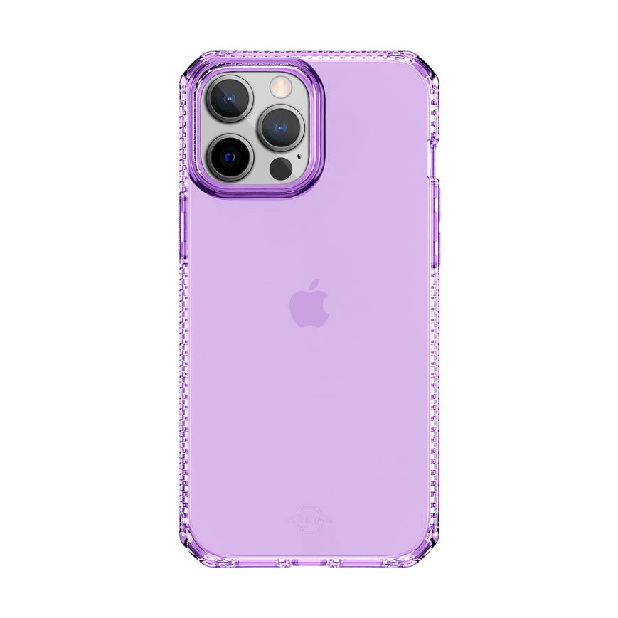 ITSKINS - iPhone 13 Pro Max / 12 Pro Max - Carcasa SPECTRUM CLEAR - Light Purple