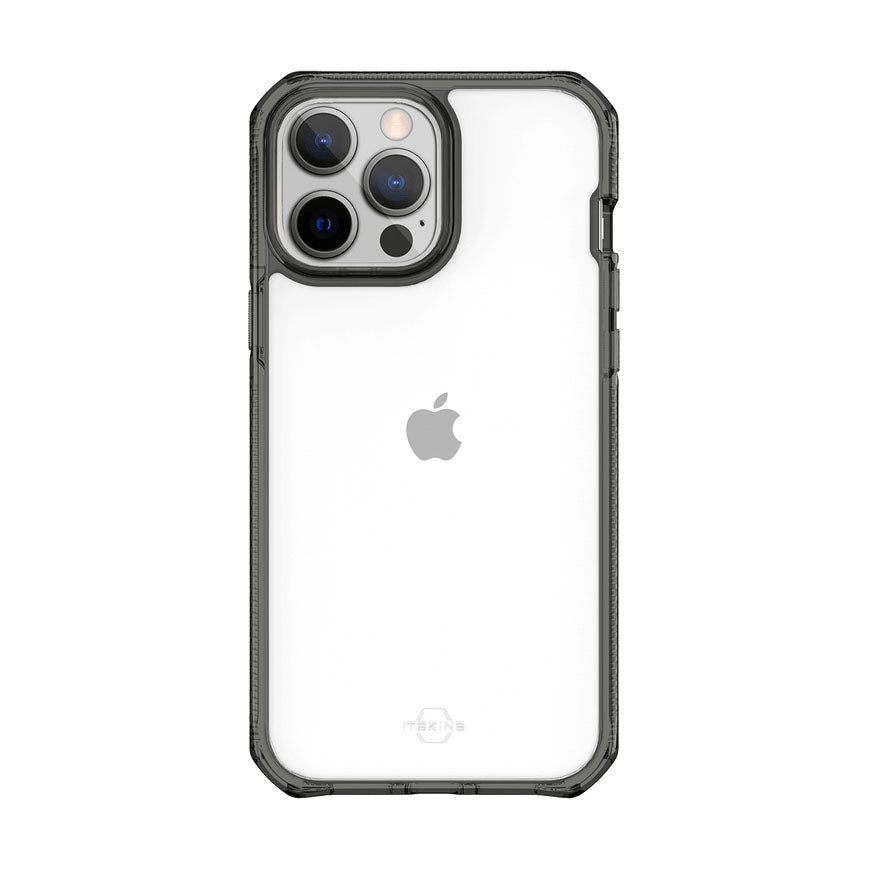 ITSKINS - iPhone 13 Pro - Carcasa SUPREME CLEAR - Smoke and Transparent