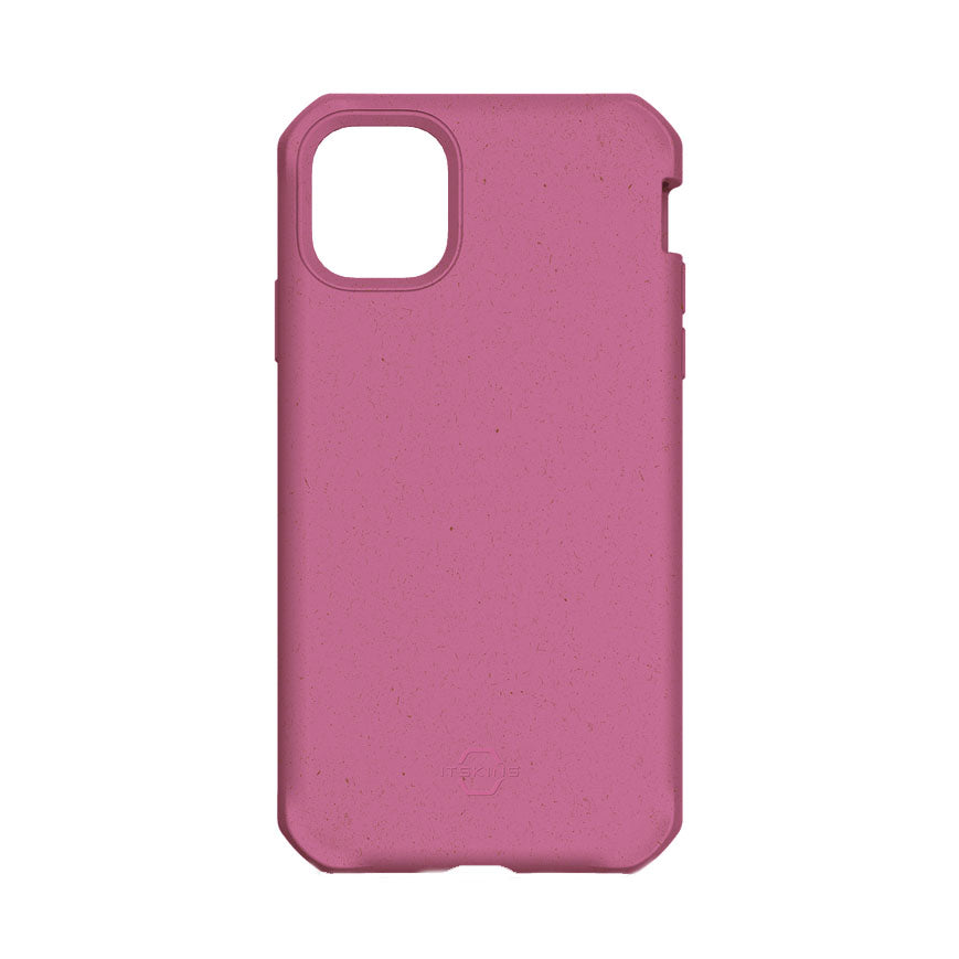 ITSKINS - iPhone 11 / XR - Carcasa FERONIABIO TERRA - Pink