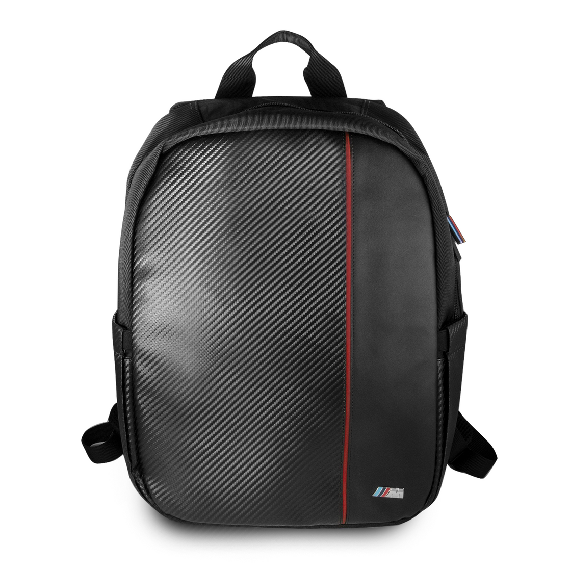 BMW - Mochila Compact Computer Backpack Carbon & PU Red Stripe 15 inch