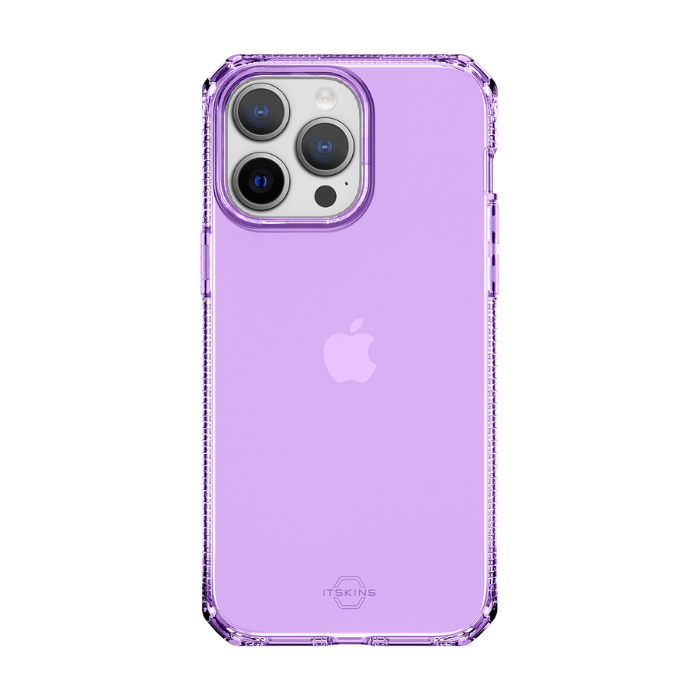 ITSKINS - iPhone 14 Pro ( 6.1") - Carcasa SPECTRUM R // CLEAR - Light Purple