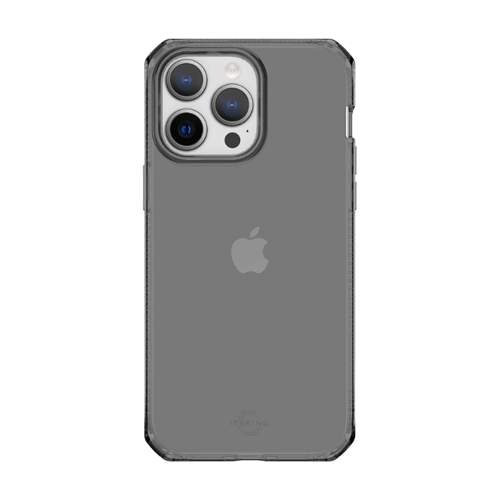 ITSKINS - iPhone 14 Pro ( 6.1") - Carcasa SPECTRUM R // CLEAR - Smoke