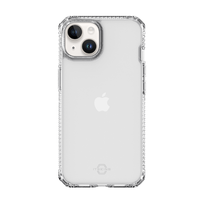 ITSKINS - iPhone 14 Plus ( 6.7") - Carcasa HYBRID R // CLEAR - Transparent