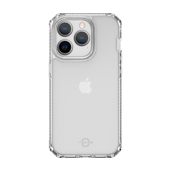 ITSKINS - iPhone 14 Pro ( 6.1") - Carcasa HYBRID R // CLEAR - Transparent